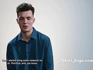 Josh rivers shares his ass passion in solo casting interview