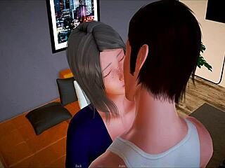 Exploring my new family in anime style.