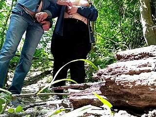 sexy fat stranger helped me masturbate outdoors 😏