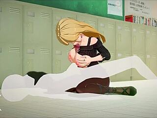 애니 히엔타이 마린 게이밍 다양한 자세로 좆 박기!