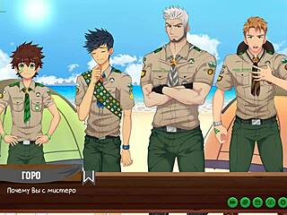 Game friends camp episode 20 with russian voice acting