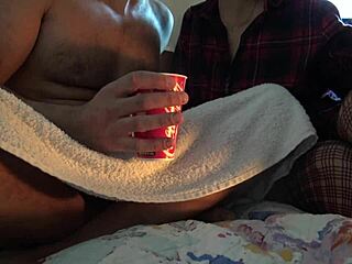 Stepmom swallows my load, then takes another deep inside!