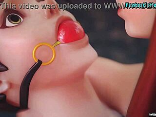 Bridgitte Descriptively Puts Tracer Into The Machine In This Anime Hentai Scene