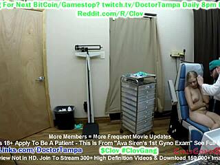 uh, watch ava siren 1st gyno exam now!
