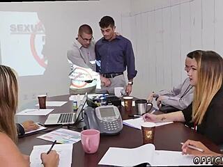 Group Masturbation in Class with Straight and Gay Guys 😏