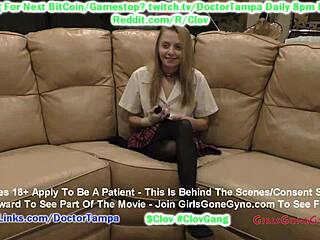 uh, watch ava siren 1st gyno exam now!