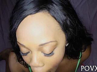 I love watching Jayden Starr suck cock in POV