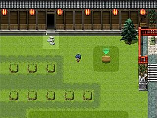 Does this tanned girl natsuki tempt strangers in her hentai game?