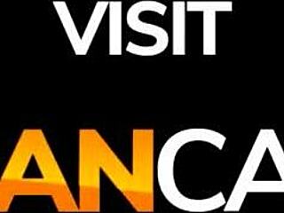 Busty Ebony Babe Sucks and Rides Hung White Agent in African Casting Session