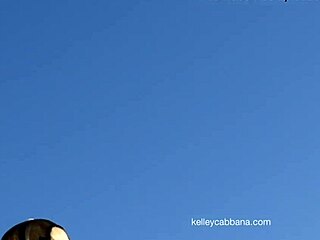 Kelley Cabbana Dares to Play with Pussy on Public Balcony 😈