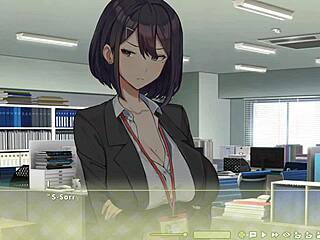 summer clover harem hentai game ep 1 fired because of his giant cock