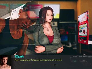 Cartoon babe with big nipples slaps and climaxes in deviant anomalies part 39.