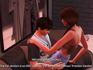 Tipsy stars kiss in this 3d hentai 😘