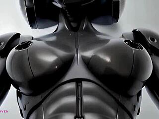 check out this big titted sex robot in pov action!