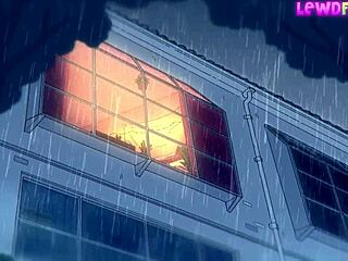 rainy day lewdfroggo turns into a group hentai adventure