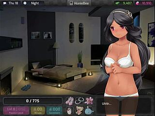 В игре она берёт ультимативный секс-челлендж в HuniePop прохождение 19