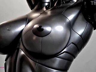check out this big titted sex robot in pov action!