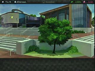 În jocul ăsta, ea înfruntă provocarea supremă de sex în Huniepop walkthrough 19