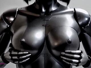 check out this big titted sex robot in pov action!