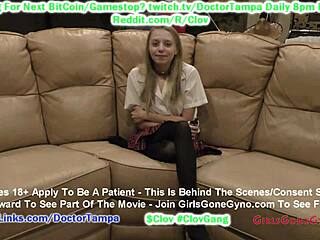 uh, watch ava siren 1st gyno exam now!