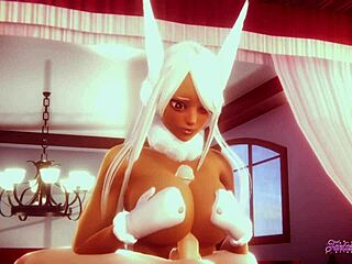 Hero Hentai: POV Rumi Usagiyama Boobjob and Ride?