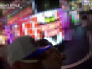 Blasian pornstar sucks big interracial cock