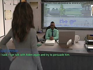 Cartoon Stepmother in A Wife 72: Too Hot?