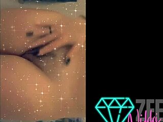 tattooed slut's social media clips show her teasing with buttplug