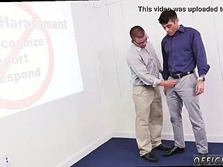 Group Masturbation in Class with Straight and Gay Guys 😏