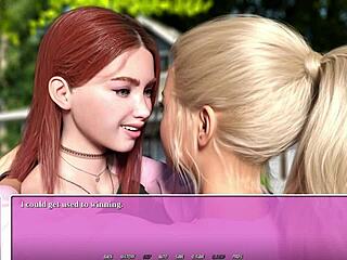 summer in the city 01 - kissing my hot blonde lesbian best friend