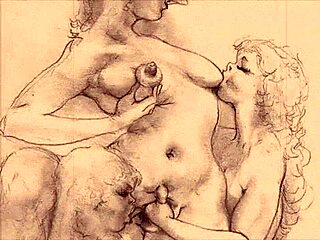 vintage illustration of erotic scenes 😊