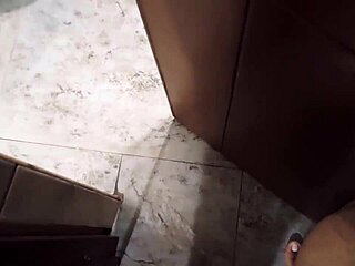 My friend fucks me in the bathroom?