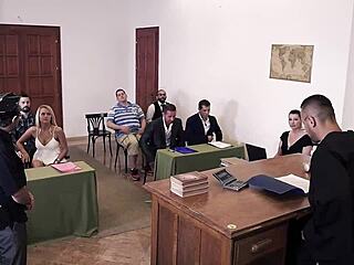 How Did Court Day Turn Into Double Penetration with Aisha & Helena Valentine?