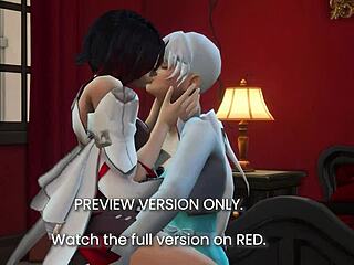 爽爆！RWBY 3D 色情预览片玩得又粗又野！