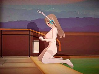 Blue Archive - Intense banging with moaning Asuna.