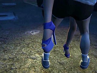 GTA 5 character hires a hooker for service