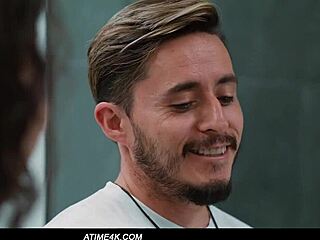 Want to see office lesbian sharing kisses?