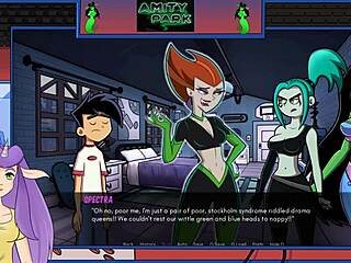 Danny Feels Overwhelmed Talking to Spectra in Amity Park