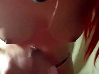 艾莉尔口交吞精一口闷进嘴里