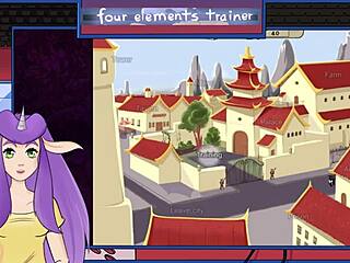 Avatar Trainer Part 21 - Azula Showering