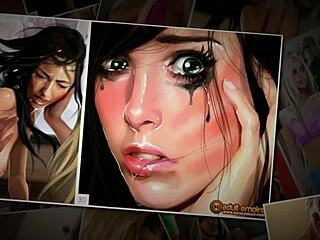 Николь Хит в дикой хентай-комикс авантюре