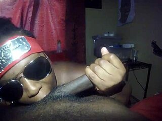 Anime nerd takes on monster cock deepthroat