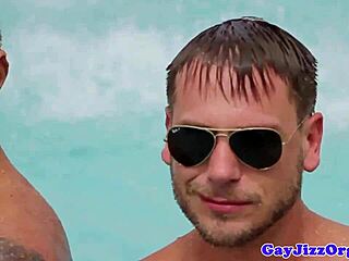 yo, these athletic hunks went all out with a hardcore anal orgy outdoors!