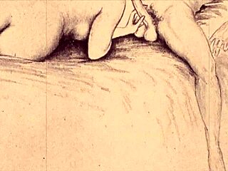 复古插图中的色情场景 😊