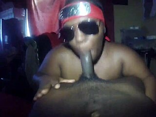 Anime nerd takes on monster cock deepthroat