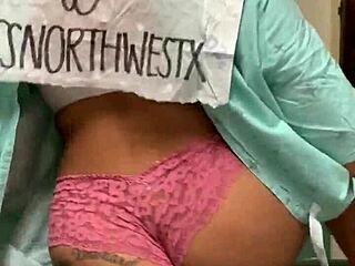 Armenian beauty shows off her big cans and shakes her ass