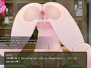 Petite hentai witch turns nympho for city creampie