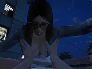 ГТА 5 лик унајмљује курву за услугу