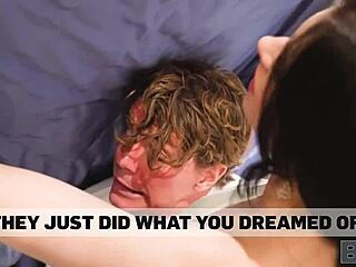 Turntables spin while wild fuck sessions unfold