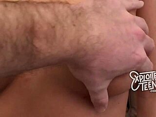 adorable college girl debuts in hot casting video